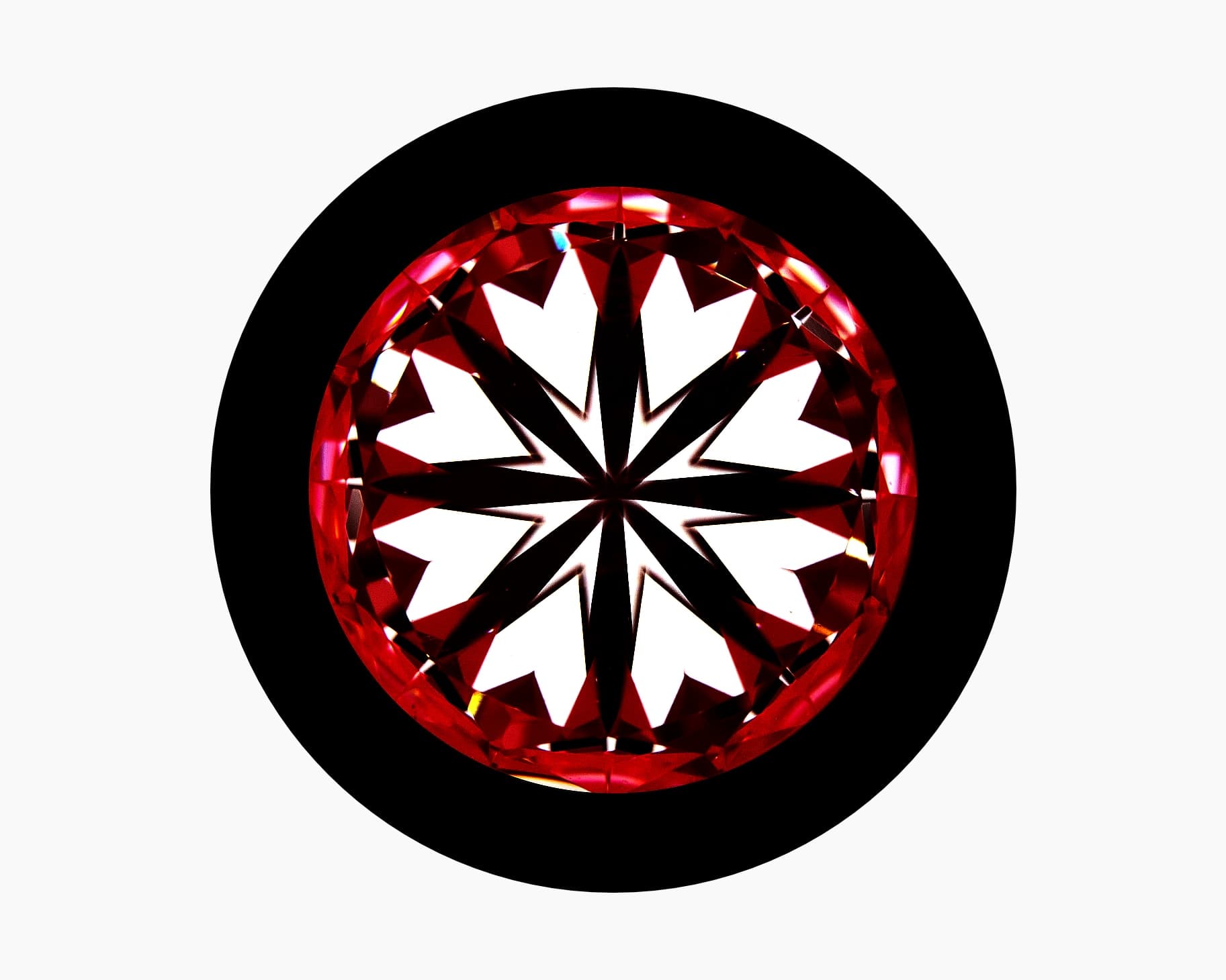 Hearts image of 1.70ct Ideal Hearts & Arrows Round Diamond