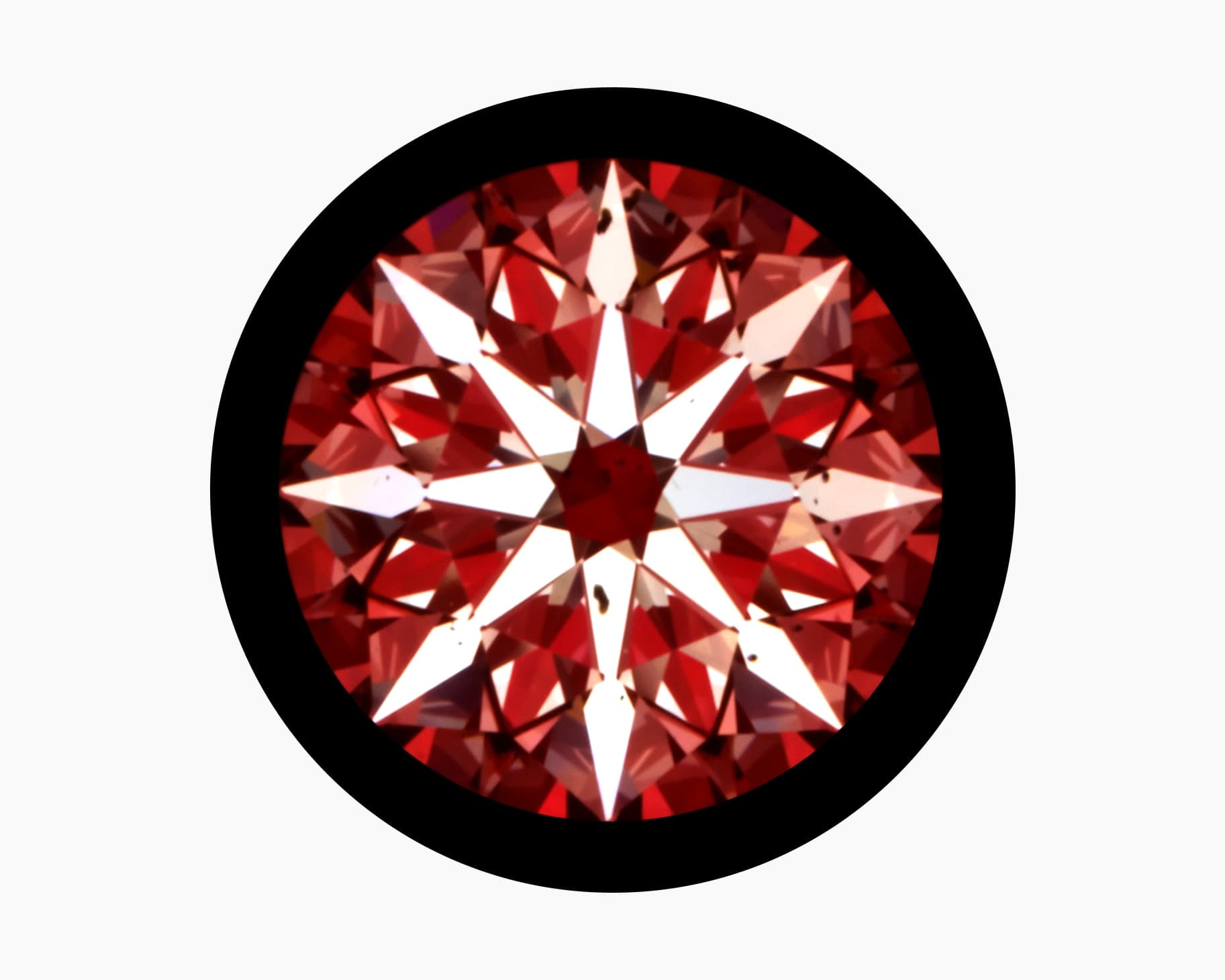 Arrows image of 1.23ct Ideal Hearts & Arrows Round Diamond