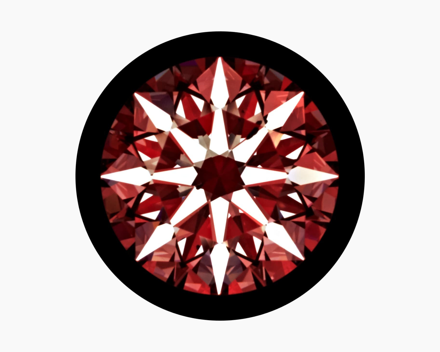 Arrows image of 1.28ct Ideal Hearts & Arrows Round Diamond