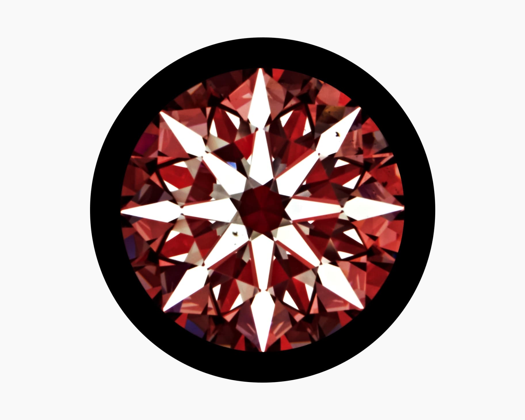 Arrows image of 1.53ct Ideal Hearts & Arrows Round Diamond